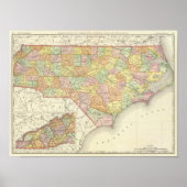 North Carolina Poster (Vorne)