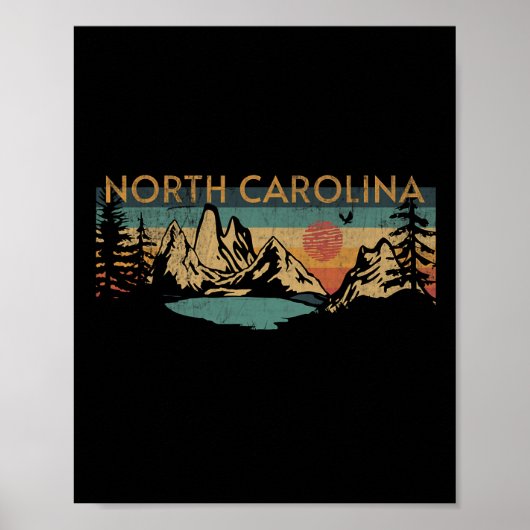 North Carolina Poster (Vorne)