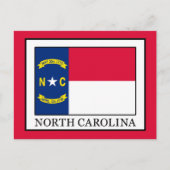 North Carolina Postkarte (Vorderseite)