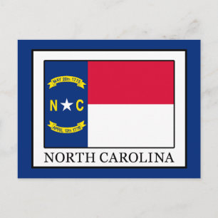 North Carolina Postkarte