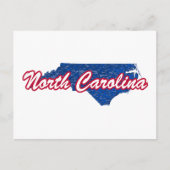 North Carolina Postkarte (Vorderseite)