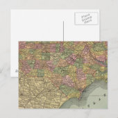 North Carolina Postkarte (Vorne/Hinten)