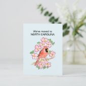 North Carolina Postkarte (Stehend Vorderseite)