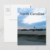 North Carolina Postkarte (Vorne/Hinten)
