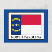 North Carolina Postkarte (Vorderseite)