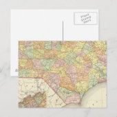 North Carolina Postkarte (Vorne/Hinten)