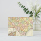 North Carolina Postkarte (Stehend Vorderseite)