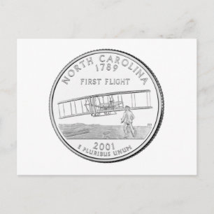 North Carolina Postkarte