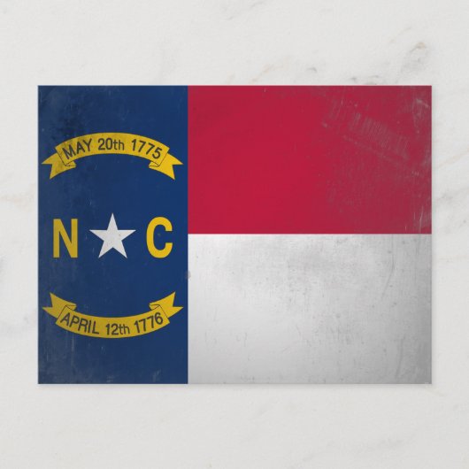 North Carolina Postkarte (Vorderseite)