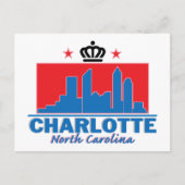 NORTH CAROLINA POSTKARTE (Vorderseite)
