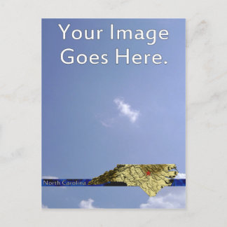 North Carolina Postkarte