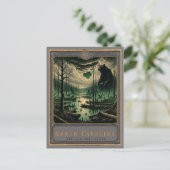 North Carolina | Postkarte Gothic Art (Stehend Vorderseite)