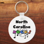 North Carolina Rocks Schlüsselanhänger (Vorderseite)