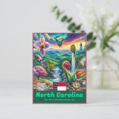North Carolina Schätze Herrliche Landschaften Postkarte (Stehend Vorderseite)