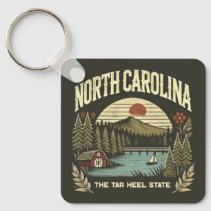 North Carolina Schlüsselanhänger