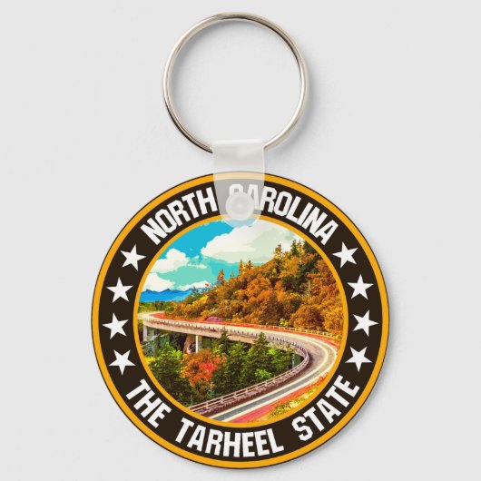 North Carolina Schlüsselanhänger (Vorderseite)