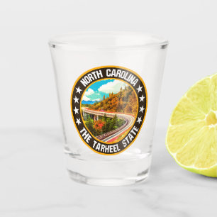 North Carolina Schnapsglas