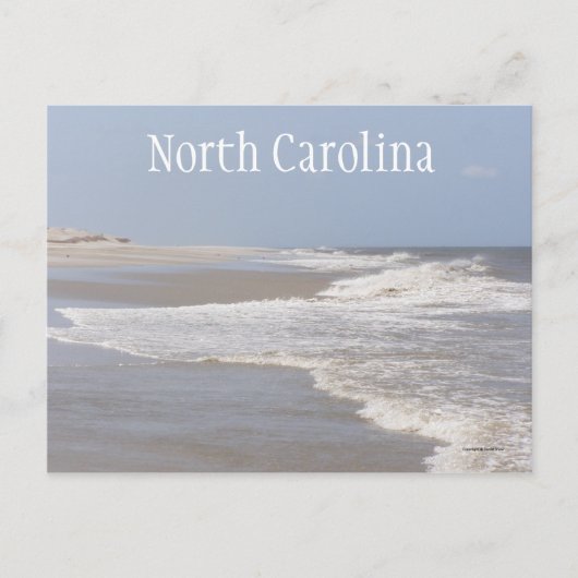 North Carolina Seascape Postkarte (Vorderseite)