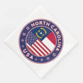 North Carolina Serviette (Ecke)