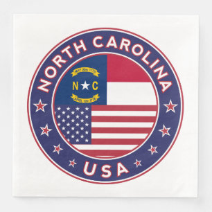 North Carolina Serviette
