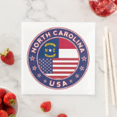 North Carolina Serviette (Beispiel)