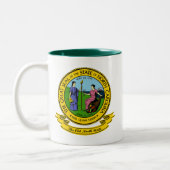 North Carolina Siegel Zweifarbige Tasse (Links)