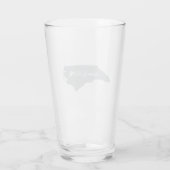 North Carolina, signiert durch den Gottesglas-Cup Glas (Rückseite)