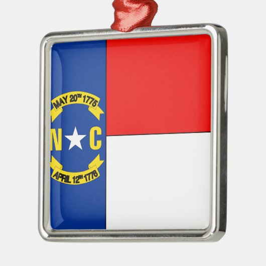 NORTH CAROLINA SILBERNES ORNAMENT (Links)