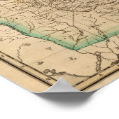 North Carolina, South Carolina, Georgien Poster (Ecke)