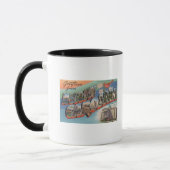 North Carolina (Staat Blume/Vogelart) Tasse (Links)