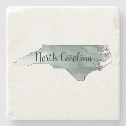 North Carolina Staat Illustration Untersetzer (Vorderseite)
