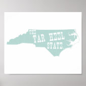 North Carolina Staat Nickname Poster (Vorne)