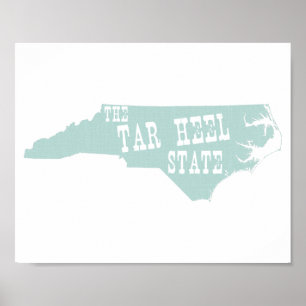 North Carolina Staat Nickname Poster