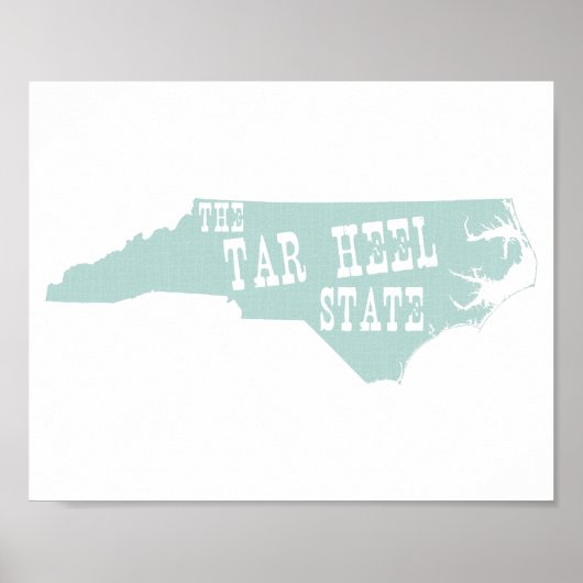North Carolina Staat Nickname Poster (Vorne)