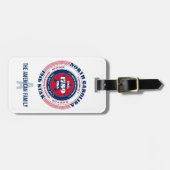 North Carolina Staat Personalisiert Gepäckanhänger (Vorderseite horizontal)