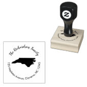 North Carolina Staat Rücksendeadresse Gummi Briefm Gummistempel (Stempel)