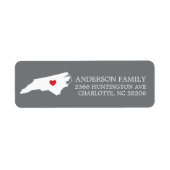 North Carolina Staat | Rücksendekennzeichen versch (Vorne)