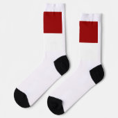 North Carolina Staatsflagge Socken (Linkes Detail)
