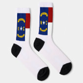 North Carolina Staatsflagge Socken (Rechts)