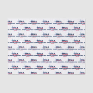 North Carolina Staatsstolz Tissue Paper Seidenpapier