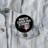 North Carolina stark mit NC-Staat und US-Flagge Button (Beispiel)