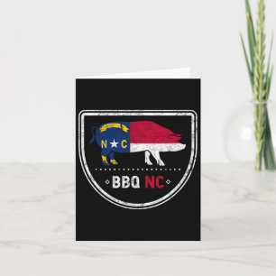 North Carolina State Flag Bbq Nc Karte