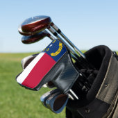 North Carolina State Flag Golf Head Cover Golf Headcover (In Situ)