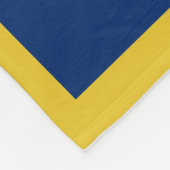 North Carolina State Flag Print Patriota Fleecedecke (Ecke)