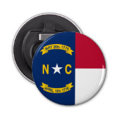 North Carolina State Flag USA Flaschenöffner (Vorderseite)