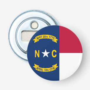 North Carolina State Flag USA Flaschenöffner