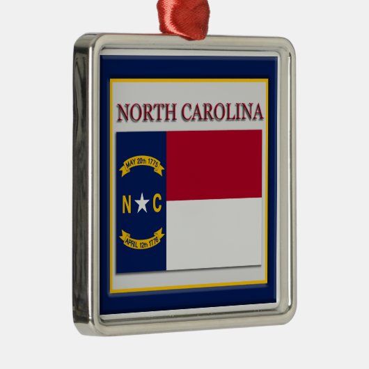 North Carolina State Flag Weihnachtsschmuck (Rechts)