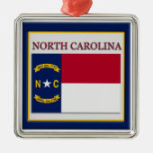 North Carolina State Flag Weihnachtsschmuck (Vorne)