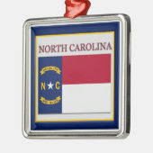 North Carolina State Flag Weihnachtsschmuck (Links)