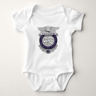 North Carolina State Highway Patrol Trooper Badge Baby Strampler